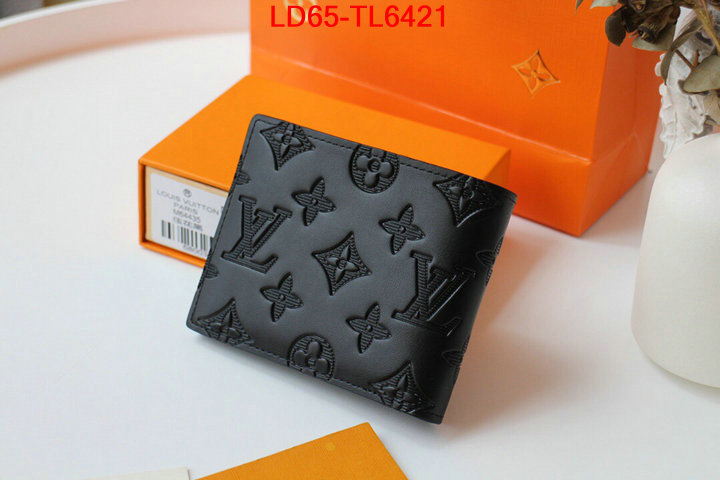 LV Bags(TOP)-Wallet,ID:TL6421,$: 65USD