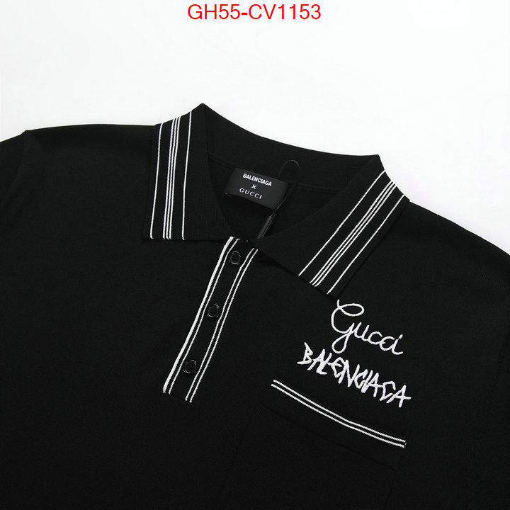 Clothing-Balenciaga,for sale online , ID: CV1153,$: 55USD