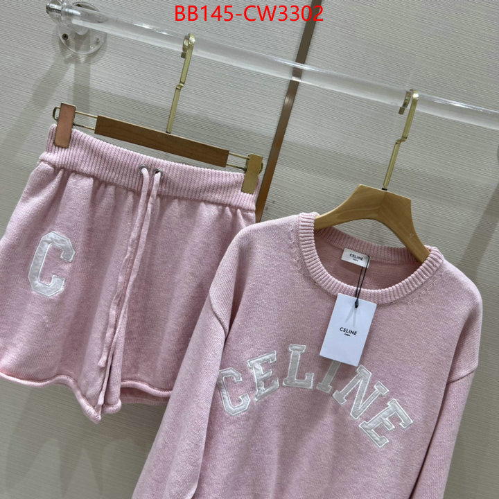 Clothing-Celine,shop designer , ID: CW3302,$: 145USD