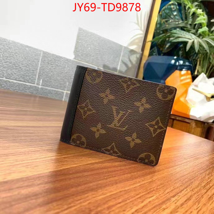 LV Bags(TOP)-Wallet,ID: TD9878,$: 69USD