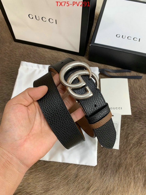 Belts-Gucci,new 2023 , ID: PV291,$:75USD