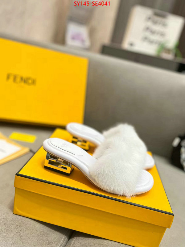 Women Shoes-Fendi,best replica quality , ID: SE4041,$: 145USD