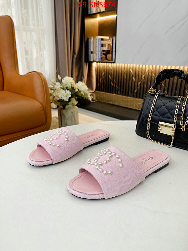 Women Shoes-Chanel,what 1:1 replica , ID: SN5674,$: 89USD