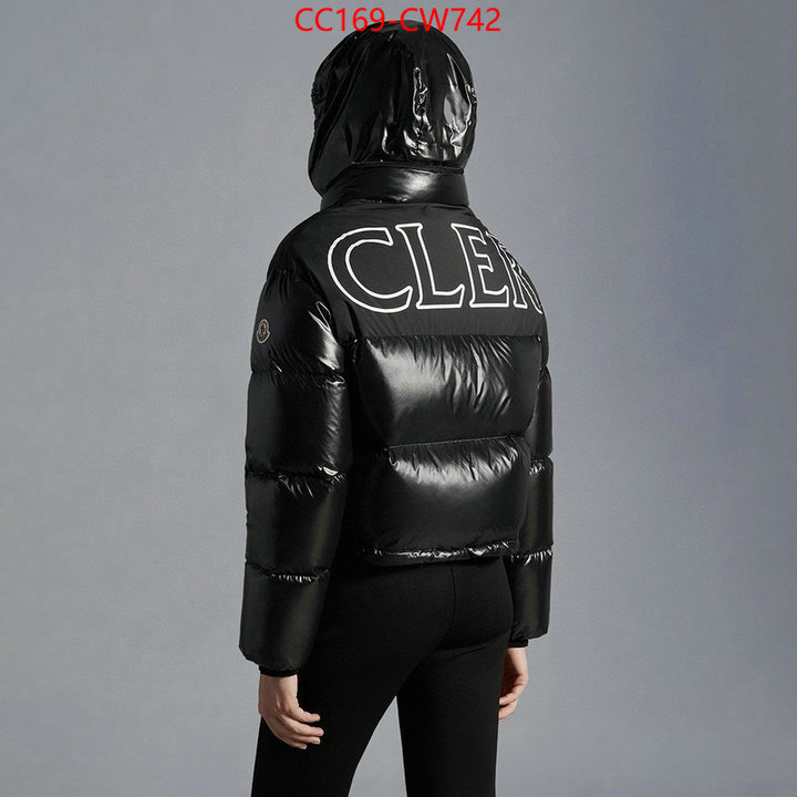 Down jacket Women-Moncler,replica aaaaa designer , ID: CW742,$: 169USD