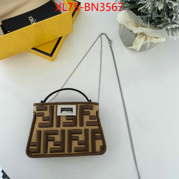 Fendi Bags(4A)-Diagonal-,aaaaa ,ID: BN3567,$: 75USD