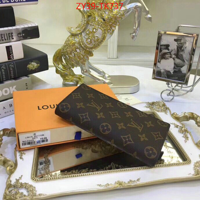 LV Bags(4A)-Wallet,ID: TK737,$:39USD