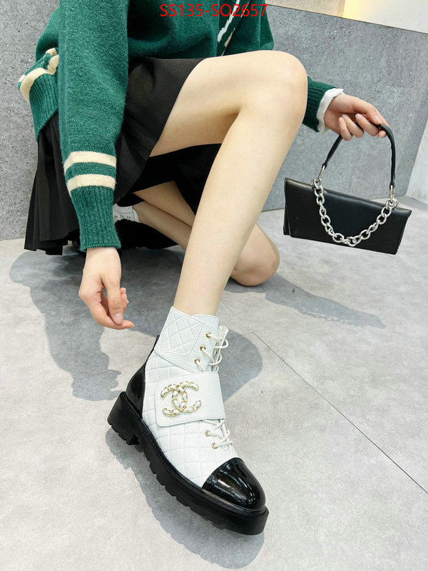 Women Shoes-Chanel,what is top quality replica , ID: SO2657,$: 135USD