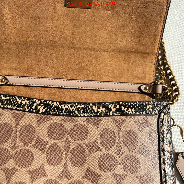 Coach Bags(4A)-Diagonal,fake aaaaa ,ID: BN8729,$: 105USD