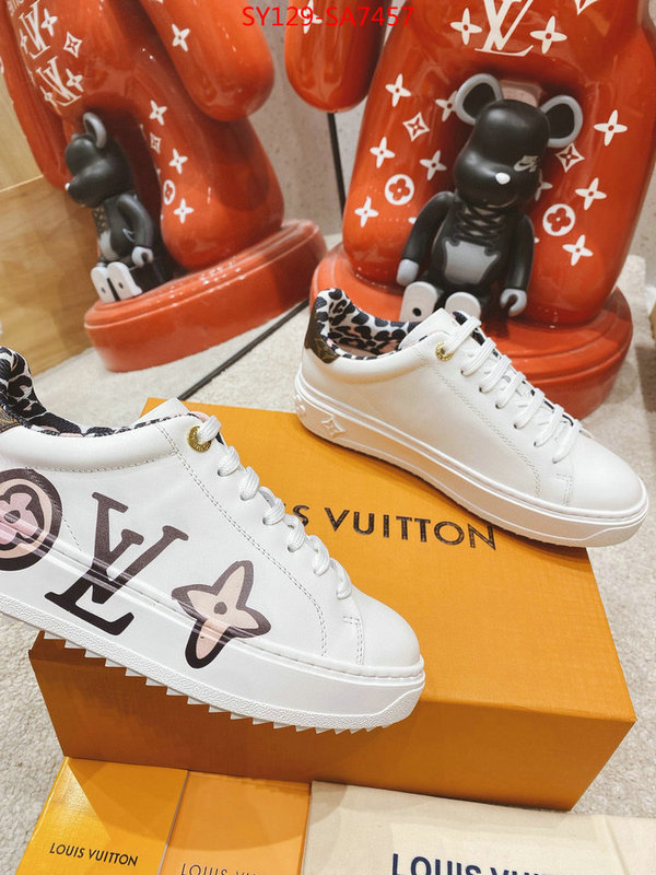 Women Shoes-LV,wholesale replica , ID: SA7457,$: 129USD