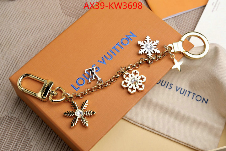 Key pendant-LV,buy cheap replica ,ID: KW3698,$: 39USD