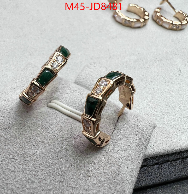 Jewelry-Bvlgari,the best designer , ID: JD8481,$: 45USD