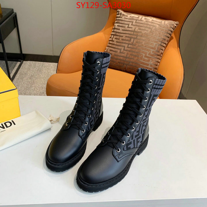 Women Shoes-Fendi,best replica quality , ID:SA3030,$: 129USD