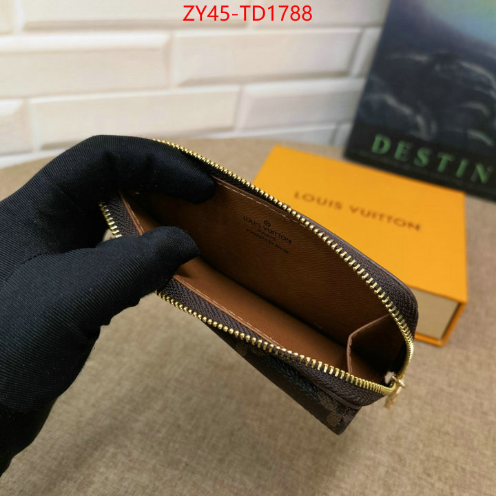 LV Bags(4A)-Wallet,ID: TD1788,$: 45USD