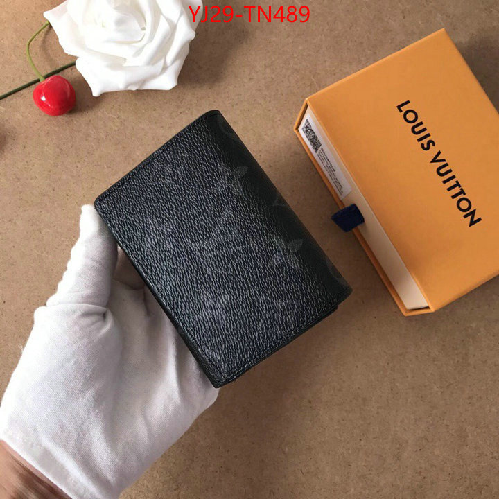 LV Bags(4A)-Wallet,ID: TN489,$: 29USD