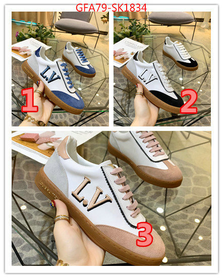 Women Shoes-LV,cheap high quality replica , ID: SK1834,$:79USD