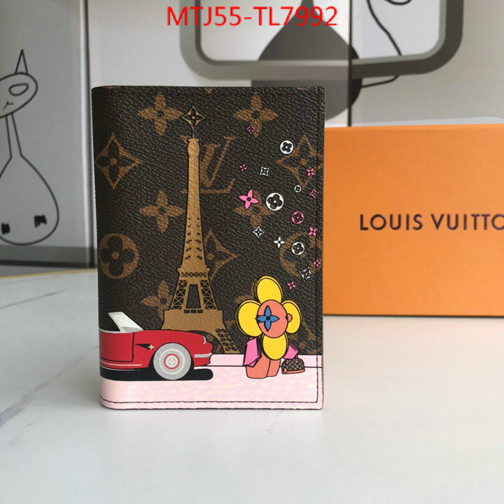 LV Bags(4A)-Wallet,ID: TL7992,$: 55USD