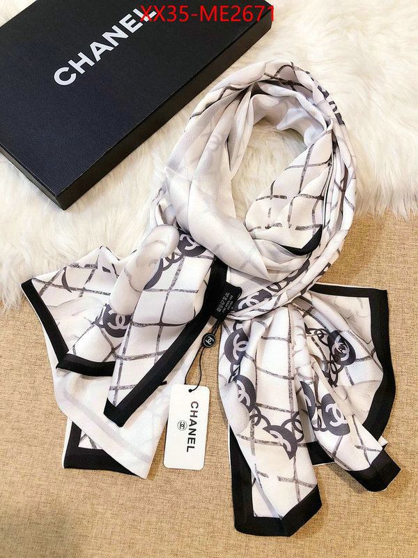 Scarf-Chanel,first copy , ID: ME2671,$: 35USD