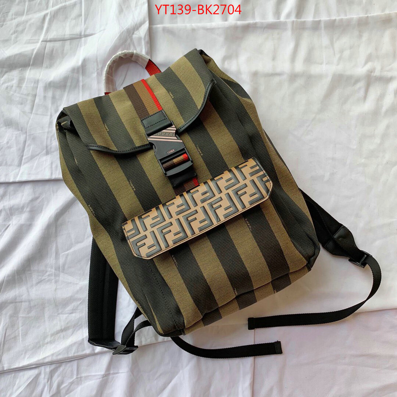 Fendi Bags(4A)-Backpack-,aaaaa class replica ,ID: BK2704,$:139USD