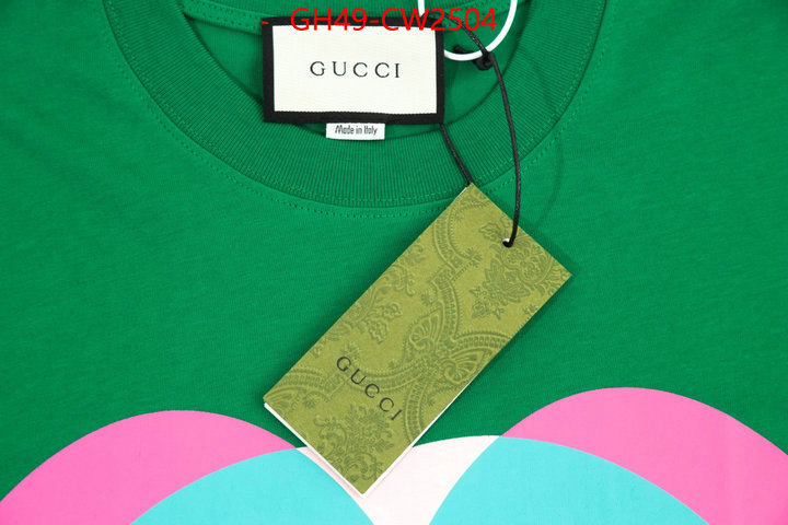 Clothing-Gucci,replcia cheap , ID: CW2504,$: 49USD