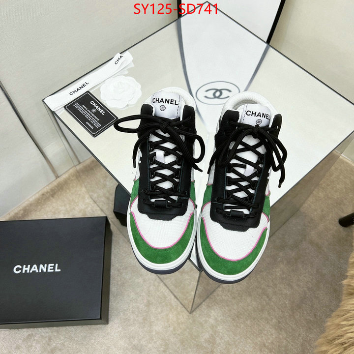 Women Shoes-Chanel,shop cheap high quality 1:1 replica , ID: SD741,$: 125USD