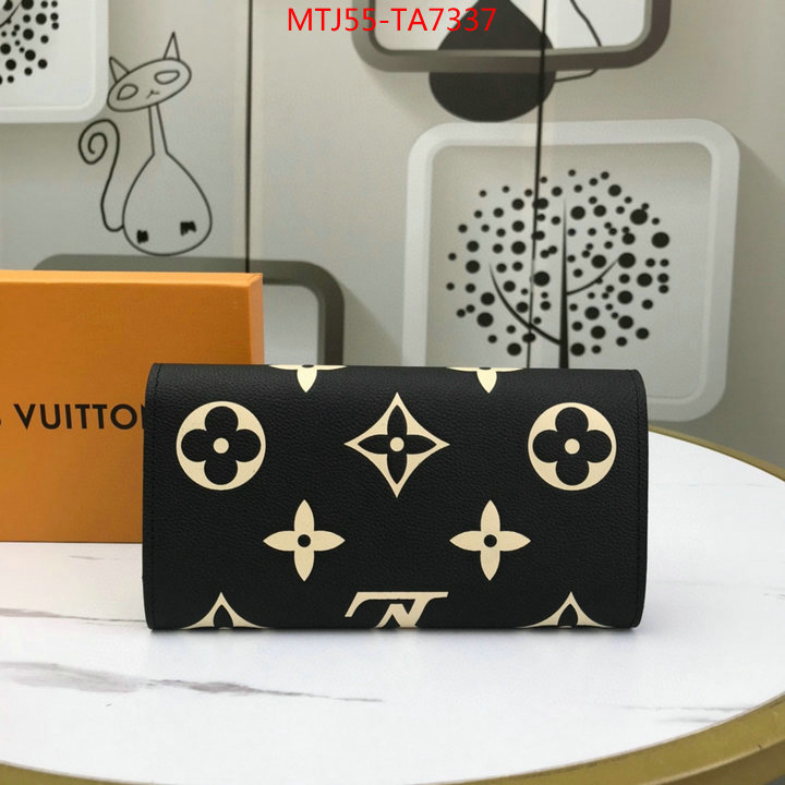 LV Bags(4A)-Wallet,ID: TA7337,$: 55USD