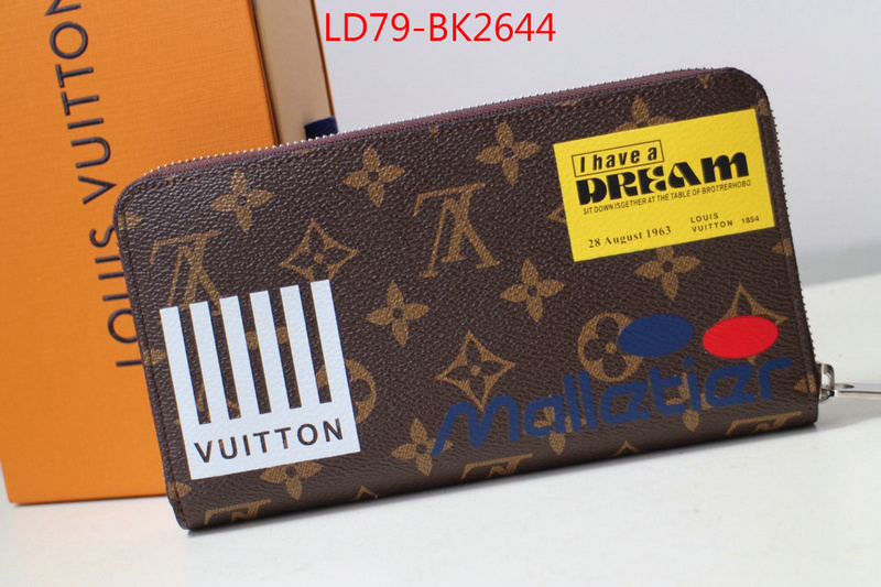 LV Bags(TOP)-Wallet,ID: BK2644,$:79USD