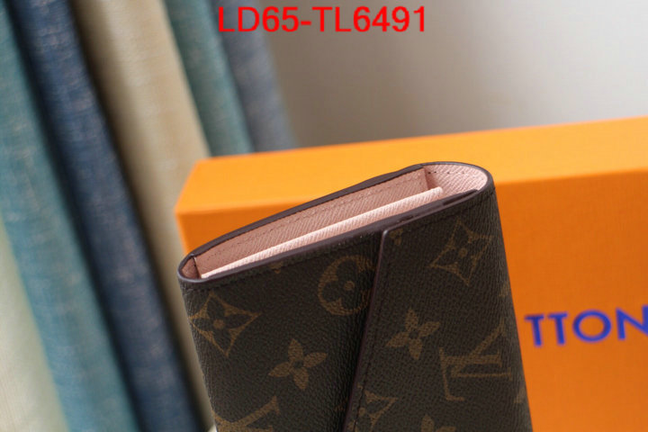 LV Bags(TOP)-Wallet,ID:TL6491,$: 65USD