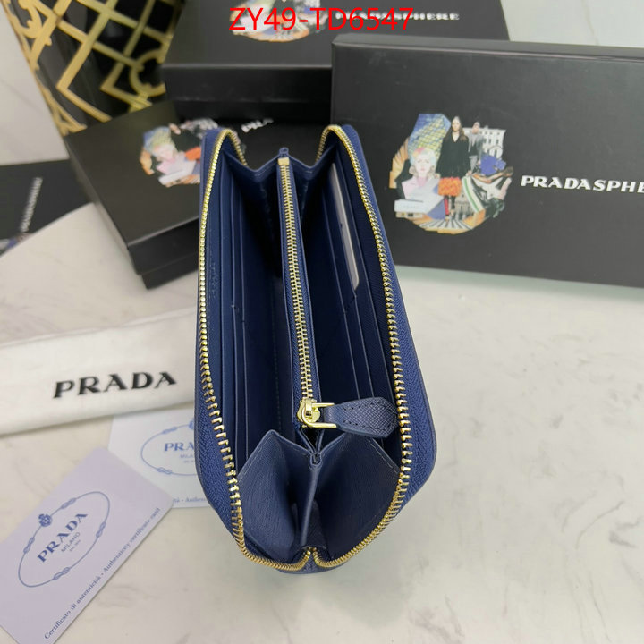 Prada Bags(4A)-Wallet,7 star ,ID: TD6547,$: 49USD