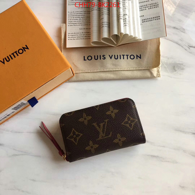 LV Bags(TOP)-Wallet,ID: BK2261,$:79USD