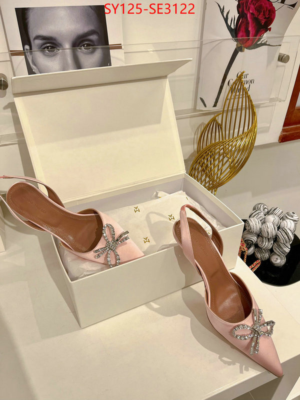Women Shoes-Amina Muaddi,high quality designer , ID: SE3122,$: 125USD