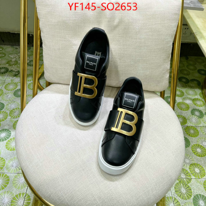 Women Shoes-Balmain,wholesale replica shop , ID: SO2653,$: 145USD