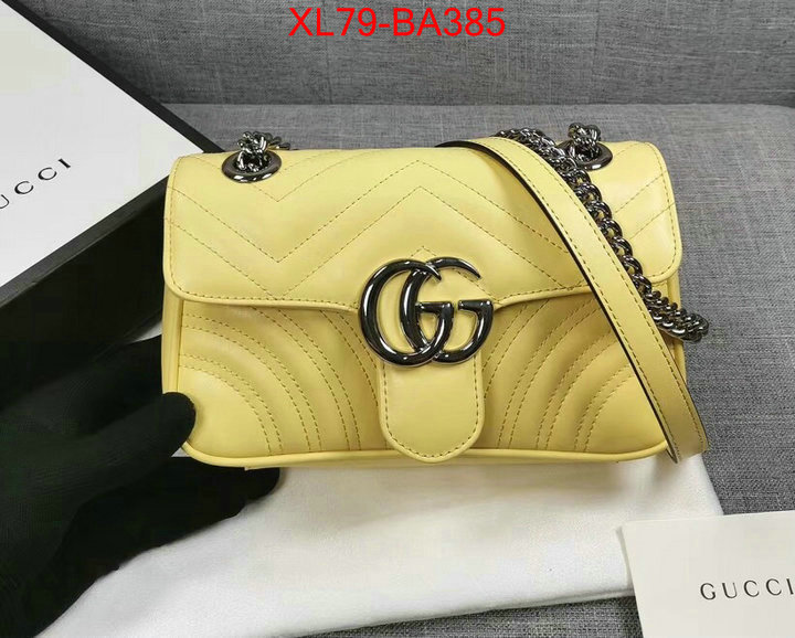 Gucci Bags(4A)-Marmont,replica best ,ID:BA385,$:79USD