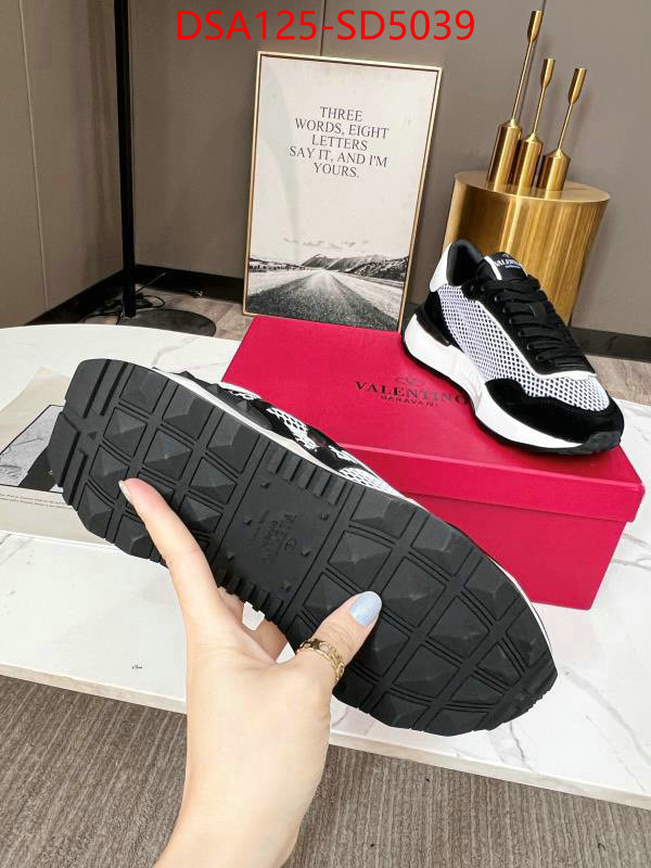 Men Shoes-Valentino,1:1 replica wholesale , ID: SD5039,$: 125USD