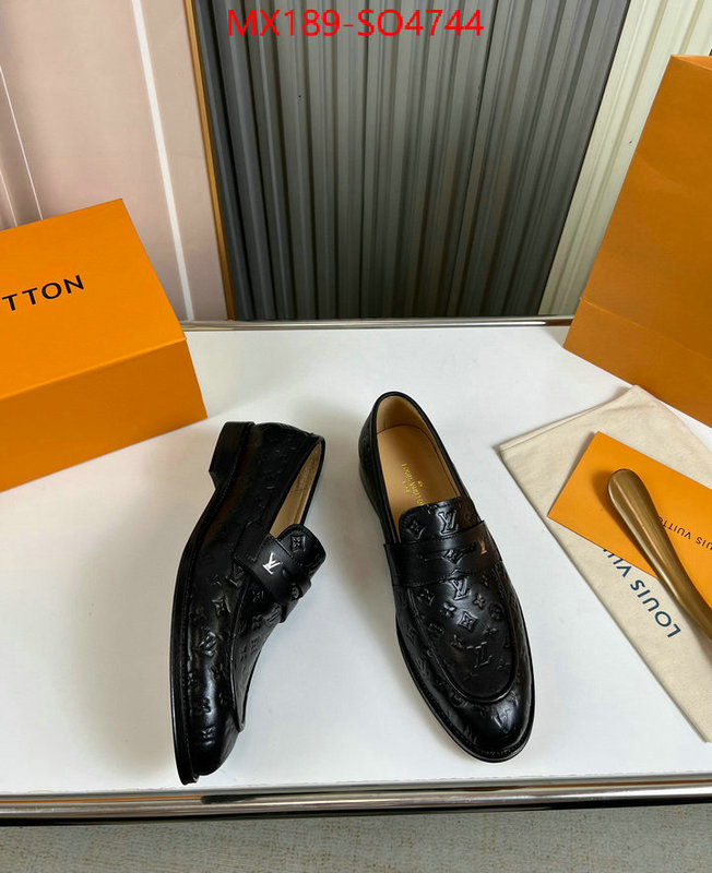 Men Shoes-LV,aaaaa replica designer , ID: SO4744,$: 189USD