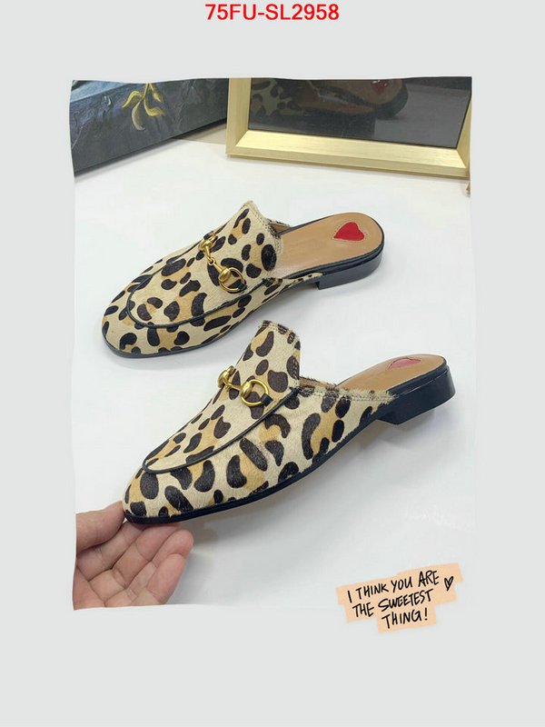 Women Shoes-Gucci,good quality replica , ID: SL2958,$: 75USD