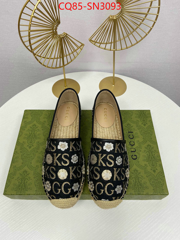 Women Shoes-Gucci,the quality replica , ID: SN3093,$: 85USD