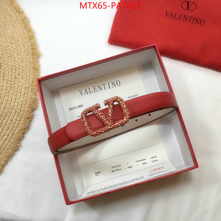 Belts-Valentino,wholesale designer shop , ID: PA7421,$: 65USD