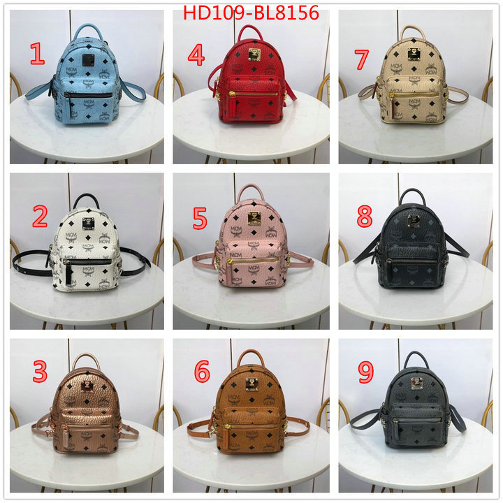 MCM Bags(TOP)-Backpack-,ID: BL8156,$: 109USD