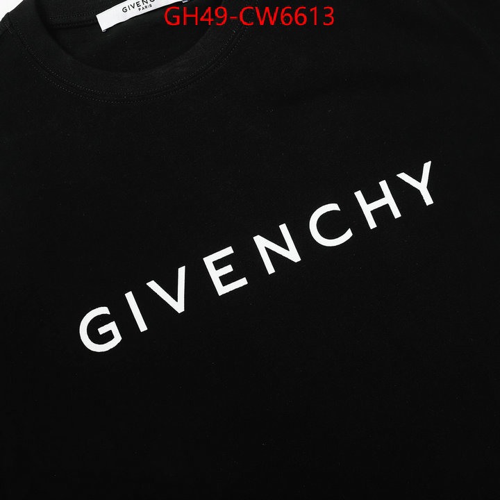 Clothing-Givenchy,buy the best replica ,ID: CW6613,$: 49USD