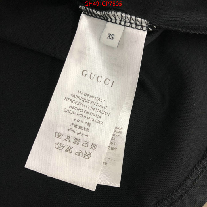 Clothing-Gucci,the best affordable , ID: CP7505,$: 49USD