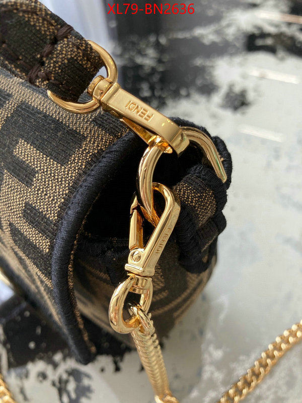 Fendi Bags(4A)-Baguette-,where can i buy the best 1:1 original ,ID: BN2636,$: 79USD