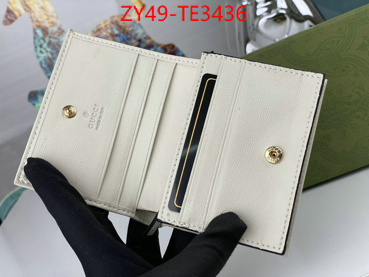 Gucci Bags(4A)-Wallet-,wholesale ,ID: TE3436,$: 49USD