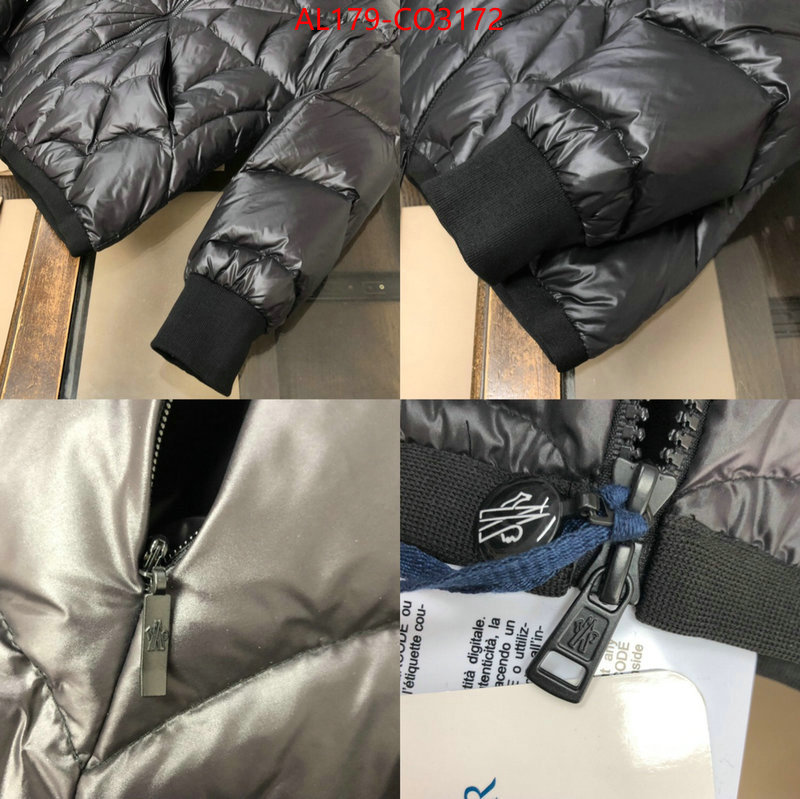 Down jacket Men-Moncler,perfect replica , ID: CO3172,$: 179USD