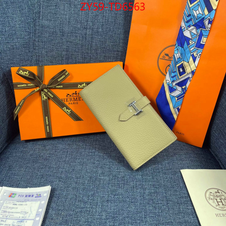 Hermes Bags(4A)-Wallet-,the best quality replica ,ID: TD6563,$: 59USD