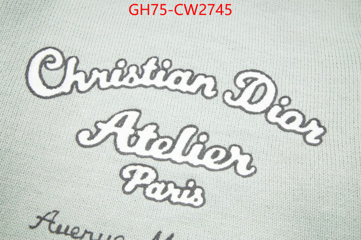 Clothing-Dior,from china 2023 , ID: CW2745,$: 75USD