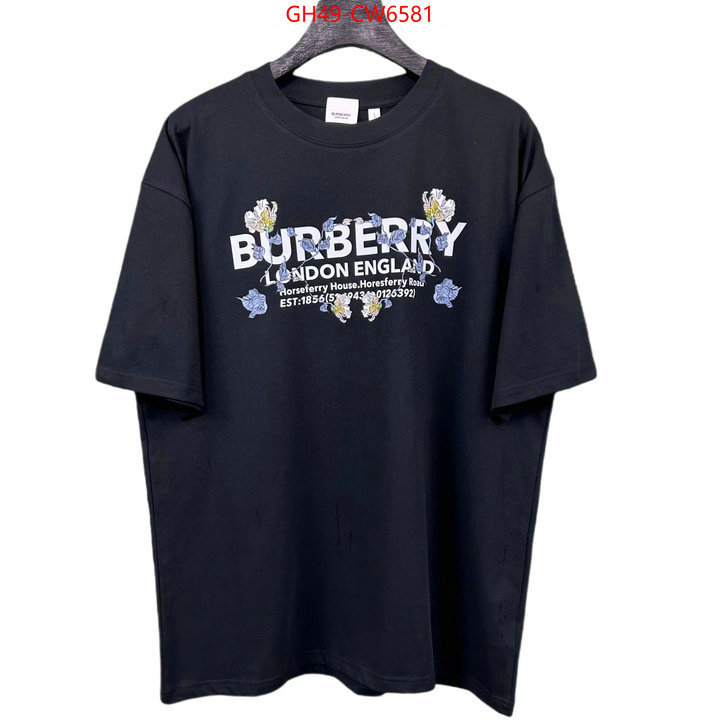 Clothing-Burberry,best quality designer , ID: CW6581,$: 49USD