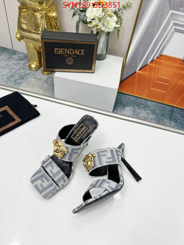 Women Shoes-Fendi,high , ID: SD3851,$: 129USD