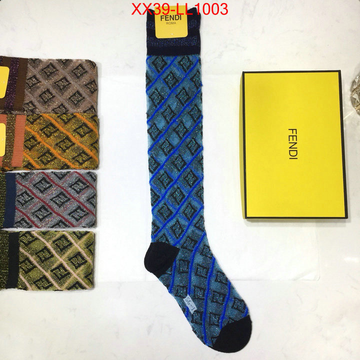 Sock-Fendi,fashion replica , ID: LL1003,$:39USD