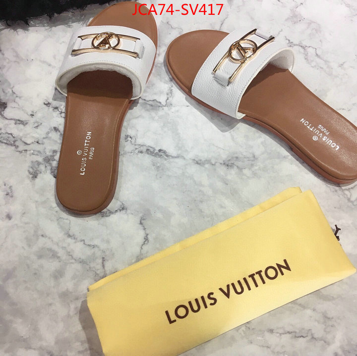 Women Shoes-LV,what 1:1 replica , ID: SV417,$:74USD