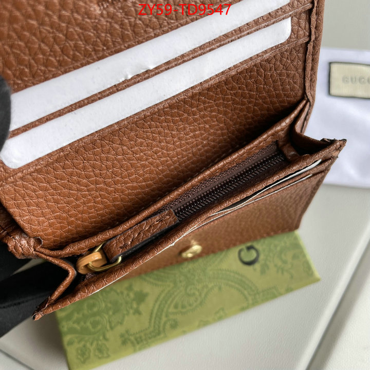 Gucci Bags(4A)-Wallet-,top quality replica ,ID: TD9547,$: 59USD